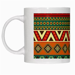 Mexican Folk Art Patterns White Mugs by Amaryn4rt