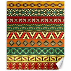 Mexican Folk Art Patterns Canvas 8  X 10 