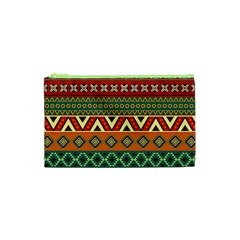 Mexican Folk Art Patterns Cosmetic Bag (xs) by Amaryn4rt