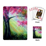 Forests Stunning Glimmer Paintings Sunlight Blooms Plants Love Seasons Traditional Art Flowers Sunsh Playing Card Back