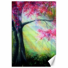 Forests Stunning Glimmer Paintings Sunlight Blooms Plants Love Seasons Traditional Art Flowers Sunsh Canvas 20  X 30   by Amaryn4rt