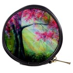 Forests Stunning Glimmer Paintings Sunlight Blooms Plants Love Seasons Traditional Art Flowers Sunsh Mini Makeup Bags Front