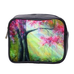 Forests Stunning Glimmer Paintings Sunlight Blooms Plants Love Seasons Traditional Art Flowers Sunsh Mini Toiletries Bag 2-side by Amaryn4rt