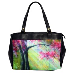 Forests Stunning Glimmer Paintings Sunlight Blooms Plants Love Seasons Traditional Art Flowers Sunsh Office Handbags (2 Sides) 