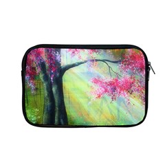 Forests Stunning Glimmer Paintings Sunlight Blooms Plants Love Seasons Traditional Art Flowers Sunsh Apple Macbook Pro 13  Zipper Case