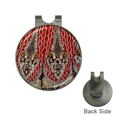 Indian Traditional Art Pattern Hat Clips With Golf Markers