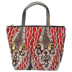 Indian Traditional Art Pattern Bucket Bags by Amaryn4rt