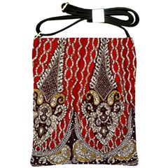 Indian Traditional Art Pattern Shoulder Sling Bags by Amaryn4rt