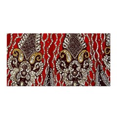 Indian Traditional Art Pattern Satin Wrap by Amaryn4rt