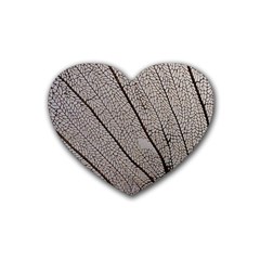 Sea Fan Coral Intricate Patterns Heart Coaster (4 Pack)  by Amaryn4rt