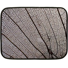 Sea Fan Coral Intricate Patterns Double Sided Fleece Blanket (mini)  by Amaryn4rt