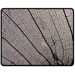 Sea Fan Coral Intricate Patterns Fleece Blanket (medium)  by Amaryn4rt