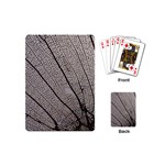 Sea Fan Coral Intricate Patterns Playing Cards (Mini)  Back