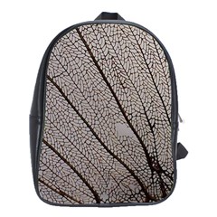 Sea Fan Coral Intricate Patterns School Bags (xl) 