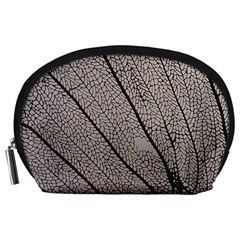 Sea Fan Coral Intricate Patterns Accessory Pouches (large)  by Amaryn4rt