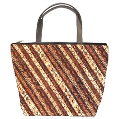 Udan Liris Batik Pattern Bucket Bags by Amaryn4rt