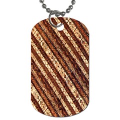 Udan Liris Batik Pattern Dog Tag (two Sides)