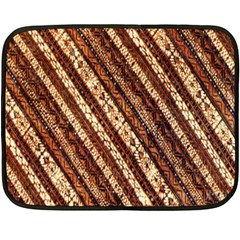 Udan Liris Batik Pattern Double Sided Fleece Blanket (mini) 