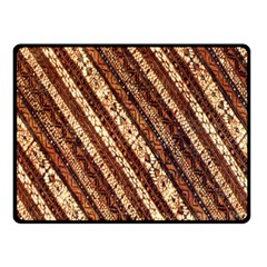 Udan Liris Batik Pattern Fleece Blanket (small)