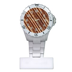 Udan Liris Batik Pattern Plastic Nurses Watch by Amaryn4rt