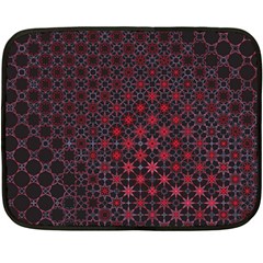 Star Patterns Double Sided Fleece Blanket (mini) 