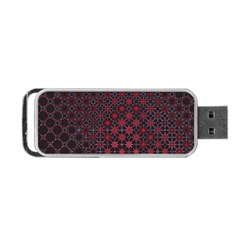 Star Patterns Portable Usb Flash (one Side) by Amaryn4rt