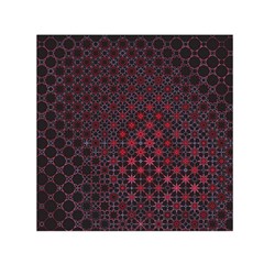 Star Patterns Small Satin Scarf (square)