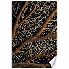 Trees Forests Pattern Canvas 12  X 18   by Amaryn4rt