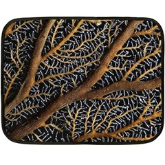 Trees Forests Pattern Double Sided Fleece Blanket (mini) 