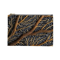 Trees Forests Pattern Cosmetic Bag (large)  by Amaryn4rt