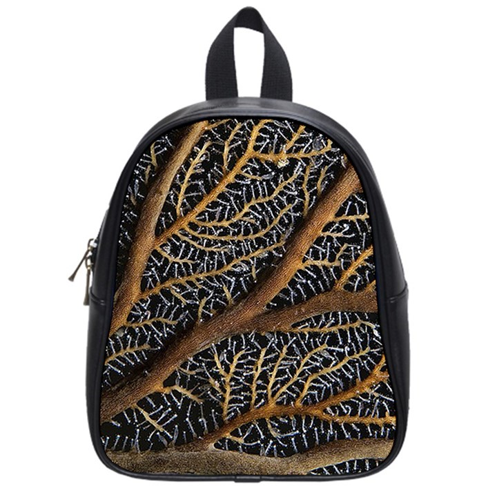 Trees Forests Pattern School Bags (Small) 