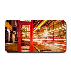 Telephone Box London Night Medium Bar Mats by Amaryn4rt