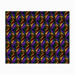 Seamless Prismatic Line Art Pattern Small Glasses Cloth (2-side)