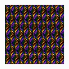 Seamless Prismatic Line Art Pattern Medium Glasses Cloth by Amaryn4rt