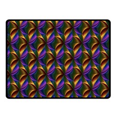 Seamless Prismatic Line Art Pattern Fleece Blanket (small) by Amaryn4rt