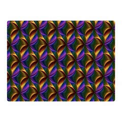 Seamless Prismatic Line Art Pattern Double Sided Flano Blanket (mini)  by Amaryn4rt