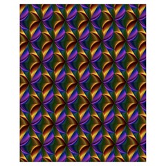 Seamless Prismatic Line Art Pattern Drawstring Bag (small) by Amaryn4rt