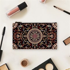 Vectorized Traditional Rug Style Of Traditional Patterns Cosmetic Bag (small)  by Amaryn4rt