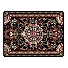 Vectorized Traditional Rug Style Of Traditional Patterns Double Sided Fleece Blanket (small)  by Amaryn4rt