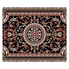 Vectorized Traditional Rug Style Of Traditional Patterns Double Sided Flano Blanket (small)  by Amaryn4rt