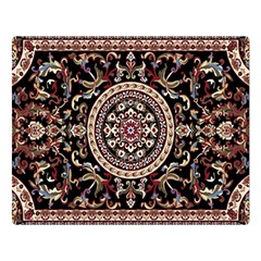 Vectorized Traditional Rug Style Of Traditional Patterns Double Sided Flano Blanket (large)  by Amaryn4rt