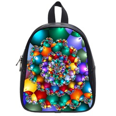 Rainbow Spiral Beads School Bags (small) 