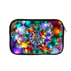 Rainbow Spiral Beads Apple Macbook Pro 13  Zipper Case by WolfepawFractals