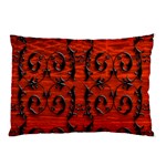 3d Metal Pattern On Wood Pillow Case (Two Sides) Front