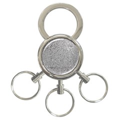 Abstract Flowing And Moving Liquid Metal 3-ring Key Chains by Amaryn4rt