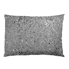 Abstract Flowing And Moving Liquid Metal Pillow Case (two Sides) by Amaryn4rt