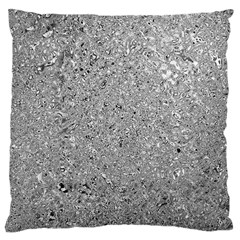 Abstract Flowing And Moving Liquid Metal Large Cushion Case (one Side)