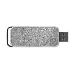 Abstract Flowing And Moving Liquid Metal Portable Usb Flash (two Sides) by Amaryn4rt