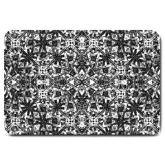 Modern Oriental Pattern Large Doormat  by dflcprints