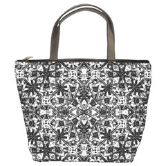 Modern Oriental Pattern Bucket Bags